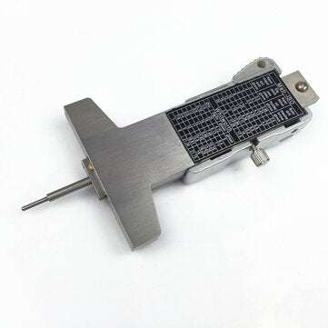 Digital Tread Depth Gauge 0-25mm LCD Stainless Steel Tyre Tread Depth Gauge Caliper Metric/inch Trea