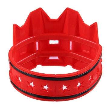 Motorcycle Exhaust Muffler Tail Pipe Guard Protective Cover For Honda/Suzuki/Kawasak... (COLOR: RED)