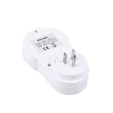 Digital Programmable Electronic Energy Saving Timer Socket US Plug