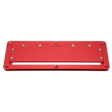 Electric Circular Saw Flip Cover Plate Flip-Floor Table Cover Plate Adjustable Aluminium Router Inse