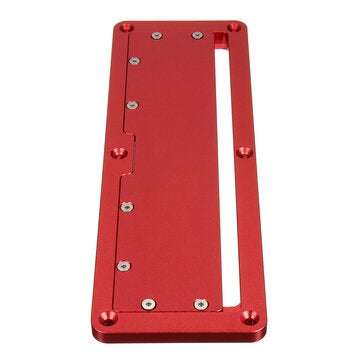 Electric Circular Saw Flip Cover Plate Flip-Floor Table Cover Plate Adjustable Aluminium Router Inse