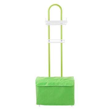 Floor Toilet Paper Roll Holder Standing Phone Tablet Holder with Storage Rack