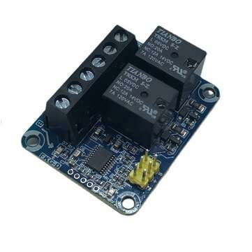 FKG-D 20A Dual-Channel Relay Electronic Switch Model Airplane Remote Control Single-Pole Double-Thro