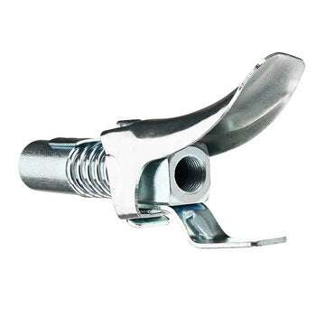 Grease Guns Coupler Locks on Like Air Chuck Fit SAE & Metric Zerk Fitting 1/8"