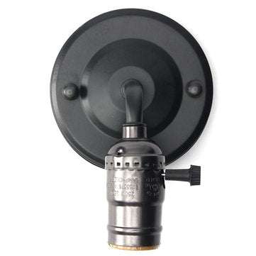 E27 Antique Vintage Switch Type Wall Light Sconce Lamp Bulb Socket Holder Fixture  (NO.: 04)