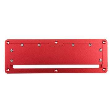 Electric Circular Saw Flip Cover Plate Adjustable Aluminium Surface Embedded Insert Plate For Table