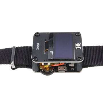 DSTIKE WiFi Deauther Watch| Smart Watch/NodeMCU /ESP8266 Programmable Development Board-Black