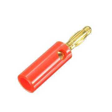 Excellway BC02 20pcs 4mm Metal Wire Cable Banana Plug Connector Adapter For Audio Speaker