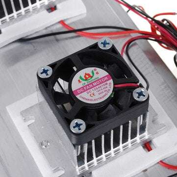 DIY Dual Core Single Cooler Semiconductor Refrigeration System Kit Small Refrigerator Kit Equipment
