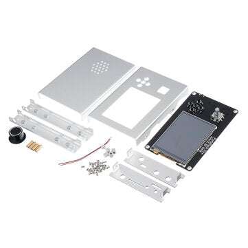 HackRF Portapack H2 Portable SDR Transceiver Kit with Extended 3.2 Inch Touch Screen Module Aluminum