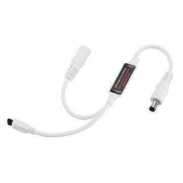 DC5V-24V 6 Keys Mini Remote Control IR Dimmer for 5050 3528 3014 5630 Single Color LED Strip Light