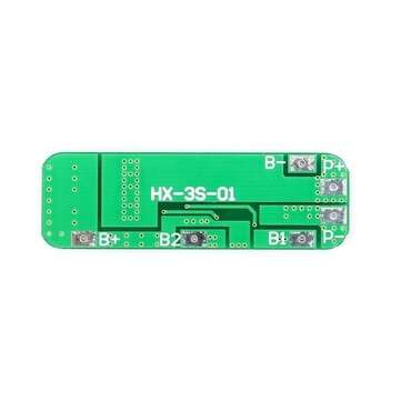 HX-3S-01 3S 12V 12.6V 6A Li-ion Lithium Battery 18650 Charger Charging Module PCB BMS for Lipo Batte