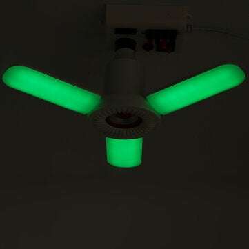 E27 36W bluetooth Music Speaker RGB LED Garage Light Remote Control Deformable Ceiling Fixture Lamp