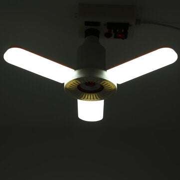 E27 36W bluetooth Music Speaker RGB LED Garage Light Remote Control Deformable Ceiling Fixture Lamp
