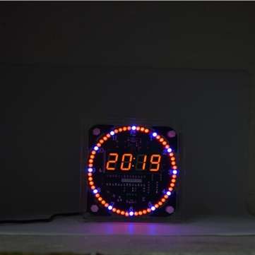 Geekcreit Upgrade DIY EC1515B DS1302 Light Control... (DESIGN: REDDIGITALTUBERED&BLUELEDWITHHOUSING)