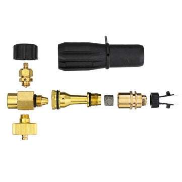 Foam Cannnon II Foam Nozzle Pressure Washer Jet Wash with 1/4" Quick Connector Foam Blaaster 0.22 Ga