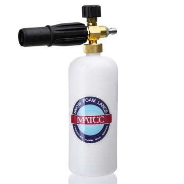 Foam Cannnon II Foam Nozzle Pressure Washer Jet Wash with 1/4" Quick Connector Foam Blaaster 0.22 Ga