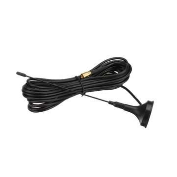 DAB Aerial Antenna for Car Radio with SMB Plug & Magnetic Mount & 4 Meter Cable