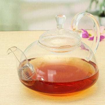 Heat Resistant Elegant Glass Teapot Infuser Flower/Green Tea Pot 750ml Size Coffee Pot Bar Accessory