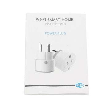 EU Standard Smart Wifi Socket Power Plug Mobile APP Remote Control Work With Alexa Google Home