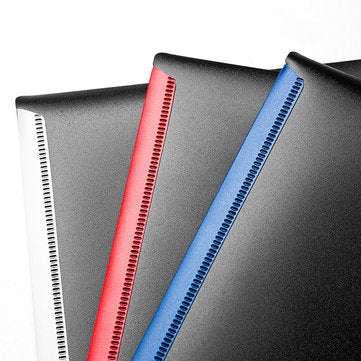 Fizz 6 Pcs/set 6 Colors Double Layer Document Bags File Folder Waterproof A4 File Document Holder Bu