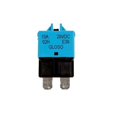 DC 28V 5-30A Manual Reset Circuit Breaker Blade Fuse For Car Boat Marine Rally Truck (CURRENT: 15A)