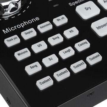 K1 Audio USB External Sound Card BM 800 Microphone Webcast Personal Entertainment Streamer Live Broa