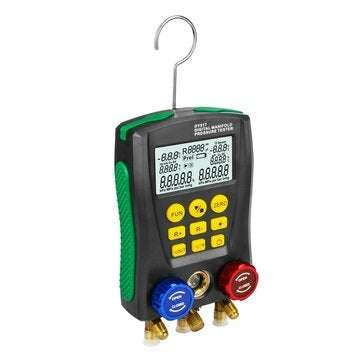 DUOYI DY517 Refrigeration Digital Manifold Pressure Gauge Set Vacuum Pressure Meter Testing HVAC Tem