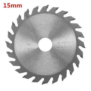 HILDA 10mm/15mm 24 Teeth TCT Alloy Saw Blade 85x1.7mm Circular Saw Blade for Wood (SIZE: 15MM)