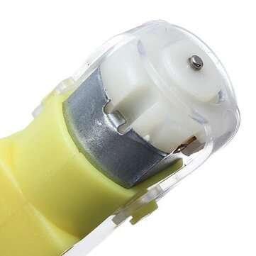 DC 3V - 6V Dual Axis Gear Motor TT Motor For  Smart Chassis Car