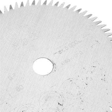 Hilda 85x10x1.5mm 80 Teeth Circular Saw Blade Woodworking Cutting Disc