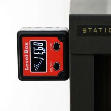Digital Level Angle Finder Bevel Box Magnetic Base 360 (4 x 90) Inclinometer Protractor Gauge Ti