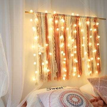 LED Cute Hair B... (TYPE: BATTERYMODELONLYALWAYSON | LIGHT COLOR: WARMWHITE | LED QUANTITY: 1M10LED)