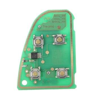Flip Remote Key Circuit Board 433 Mhz 4 Button for JAGUAR X Type XJ XJR