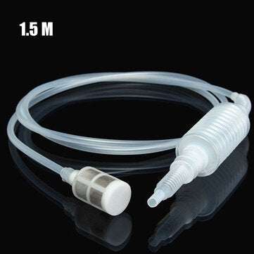 Home Brew Siphon Filter Hand Knead Brewing Siphon Tube Wine Making Multifunction B... (LENGTH: 1.5M)