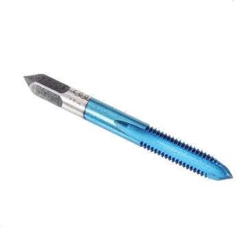 Drillpro 5Pcs M3-M8 Blue Coated Machine Screw Tap Drill Set Straight Flute Metric Thread Tap Drill B