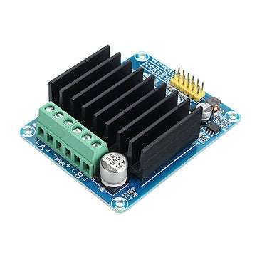 DC 5-12V 30A PWM Dual Channel Motor Control Module H Bridge Motor Drive Controller Board DHB-1A Reve
