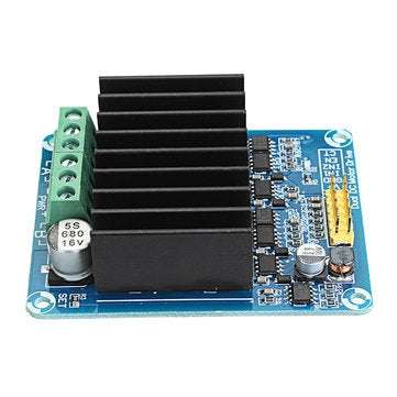 DC 5-12V 30A PWM Dual Channel Motor Control Module H Bridge Motor Drive Controller Board DHB-1A Reve
