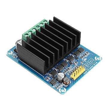 DC 5-12V 30A PWM Dual Channel Motor Control Module H Bridge Motor Drive Controller Board DHB-1A Reve