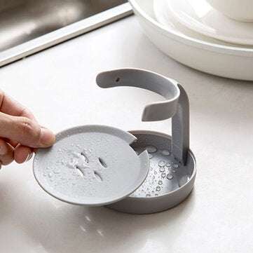 Household Kitchen Washing Utensils Pot Dish Brush with Liquid Washing Soap Dispenser Pot Brush Dish