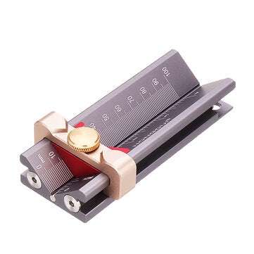 HONGDUI 3 In 1 Multifunction Measuring Gauge Drill Depth Gauge Drill Stop Measure and Drill Point An