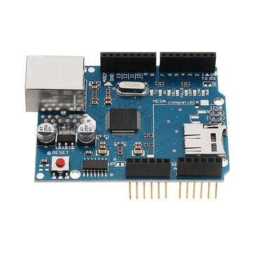 Ethernet Shield Module W5100 Micro SD Card Slot For UNO MEGA 2560 Geekcreit for Arduino - products t