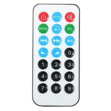 DC 12V/5V MP3 Decode Board LED USB AUX FM bluetooth Radio Amplifier With Remote