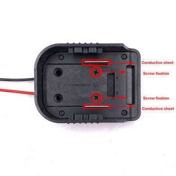 DIY Conneting Wire Output Adapter Cable For Makita 14.4V/18V for Bosch 14.4V/18V Lithium Battery Con