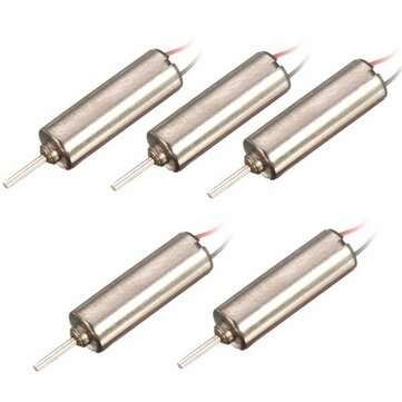 DC 3.7V 66000RPM Wired Micro Coreless Motor For Model Toy
