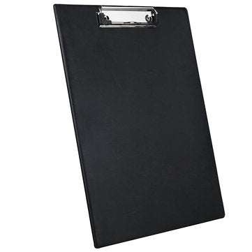 Deli 9224 A4 PVC Clip Board Portable Black Writing Board Clipboard Office School Meeting Accessories