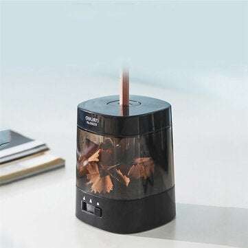 Deli 68659 Automatic Pencil Sharpener Electric Touch Switch Pencil Sharpener stationery Office Schoo