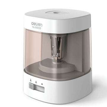 Deli 68659 Automatic Pencil Sharpener Electric Touch Switch Pencil Sharpener stationery Office Schoo