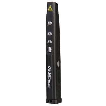 Deli 3937 Wireless Presenter Red Laser Flip Pen PPT Laser Page Pen Clicker Presentation Pen USB Remo