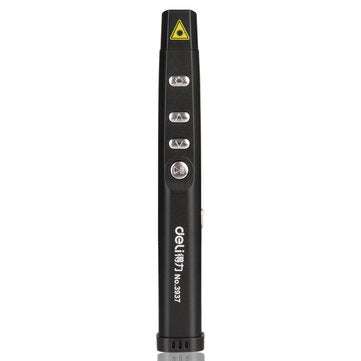 Deli 3937 Wireless Presenter Red Laser Flip Pen PPT Laser Page Pen Clicker Presentation Pen USB Remo